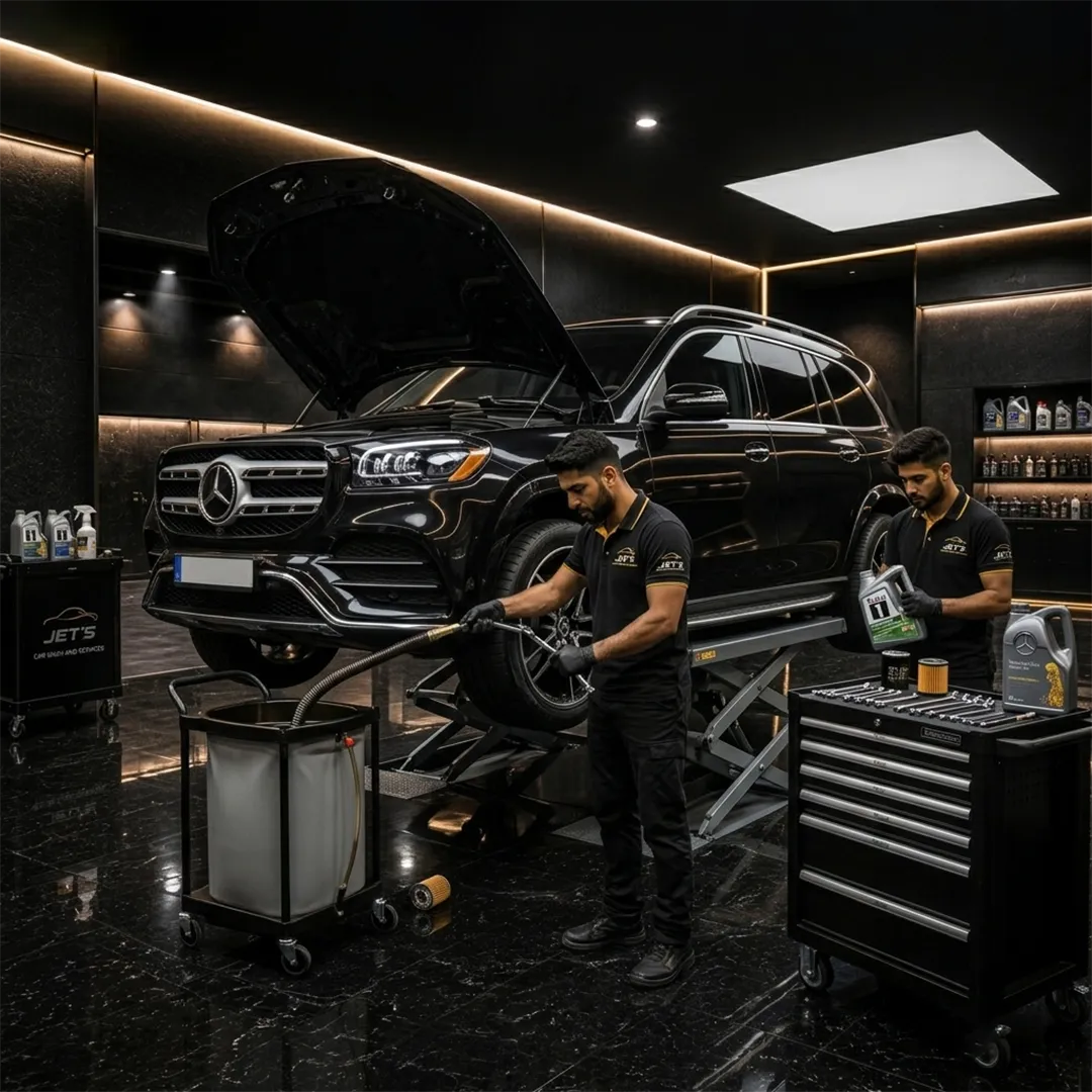 Engine Oil Change Service Abu Dhabi
